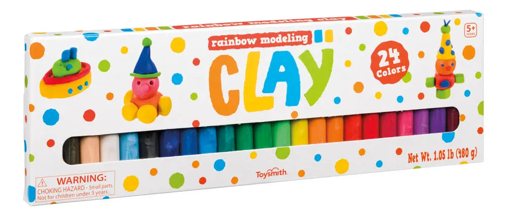 rainbow modeling clay