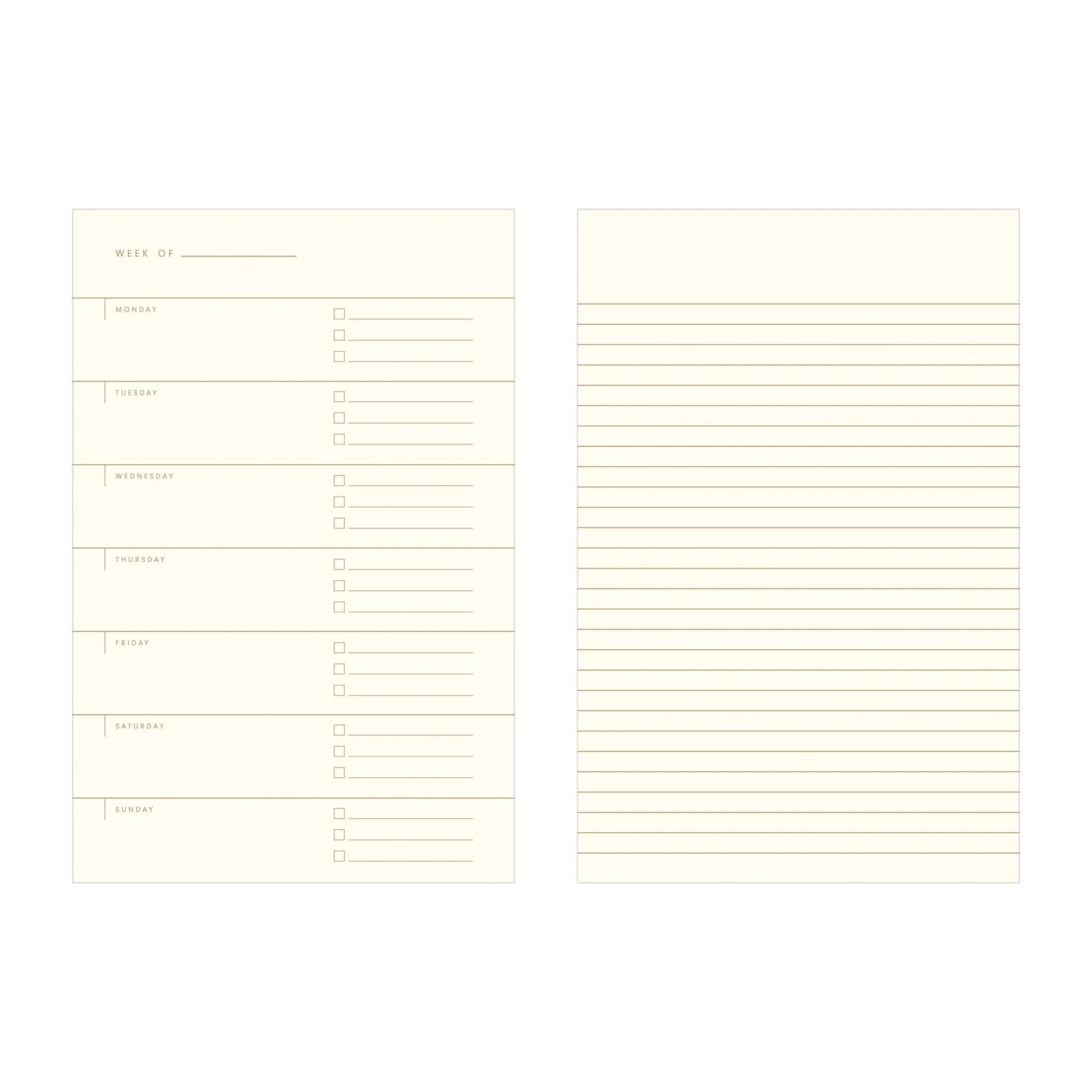 Weekly Planner - Lulie