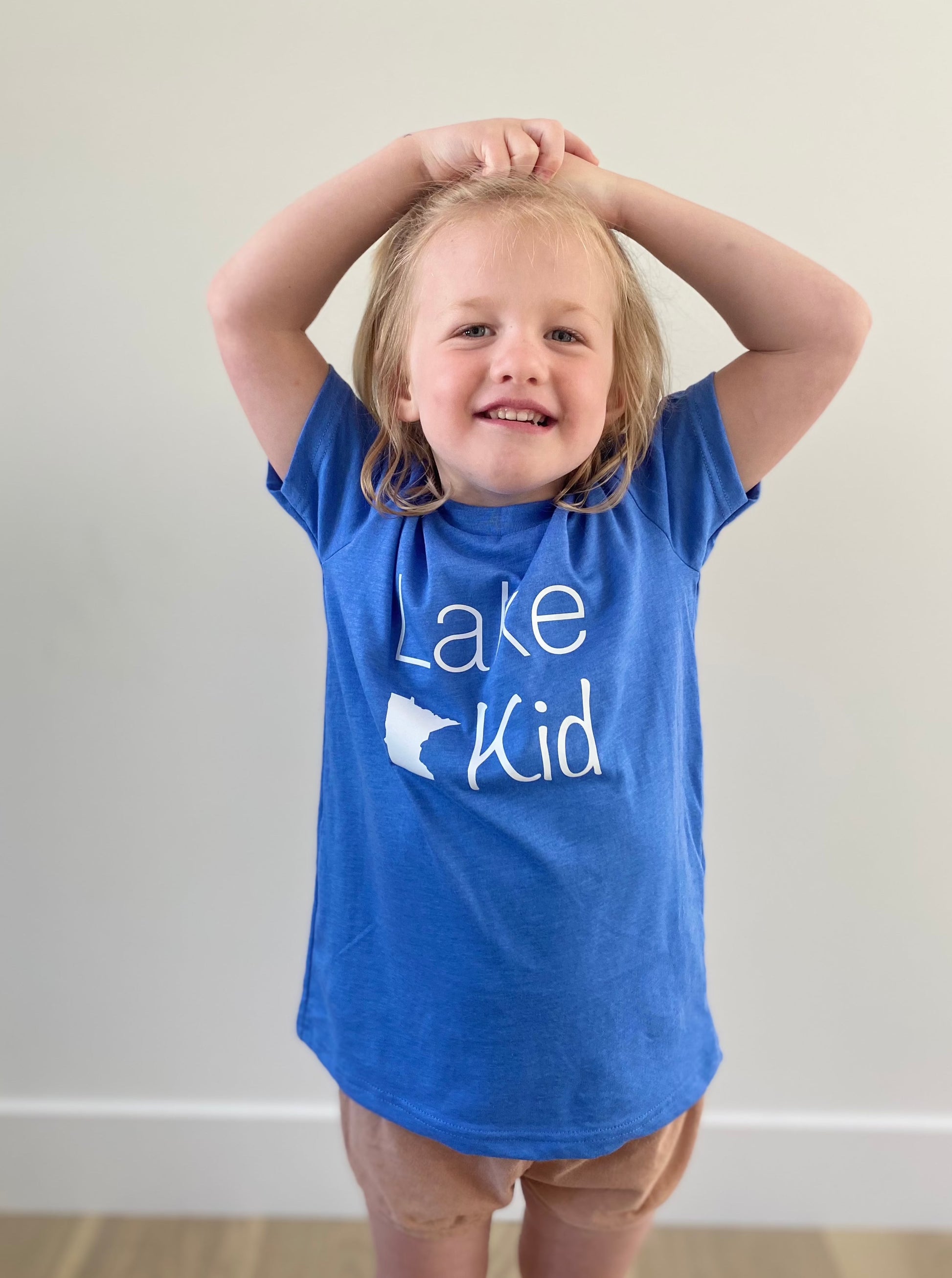 Minnesota lake kid tee