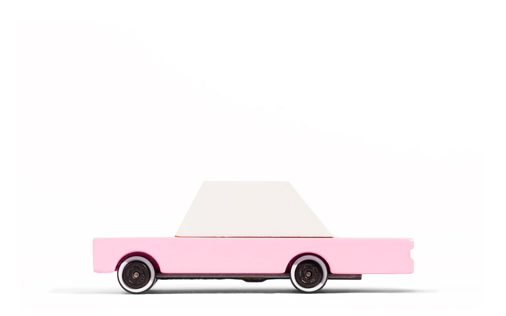 wood car pink candylab toys