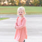 L/S Vayda Dress- Coral
