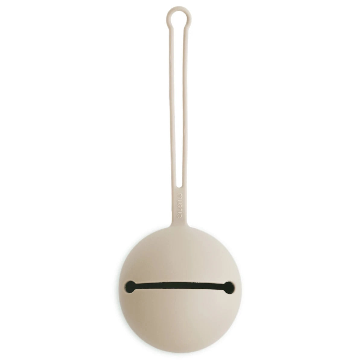 mushie pacifier case sand